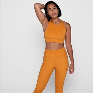 Girlfriend collective set in Honey